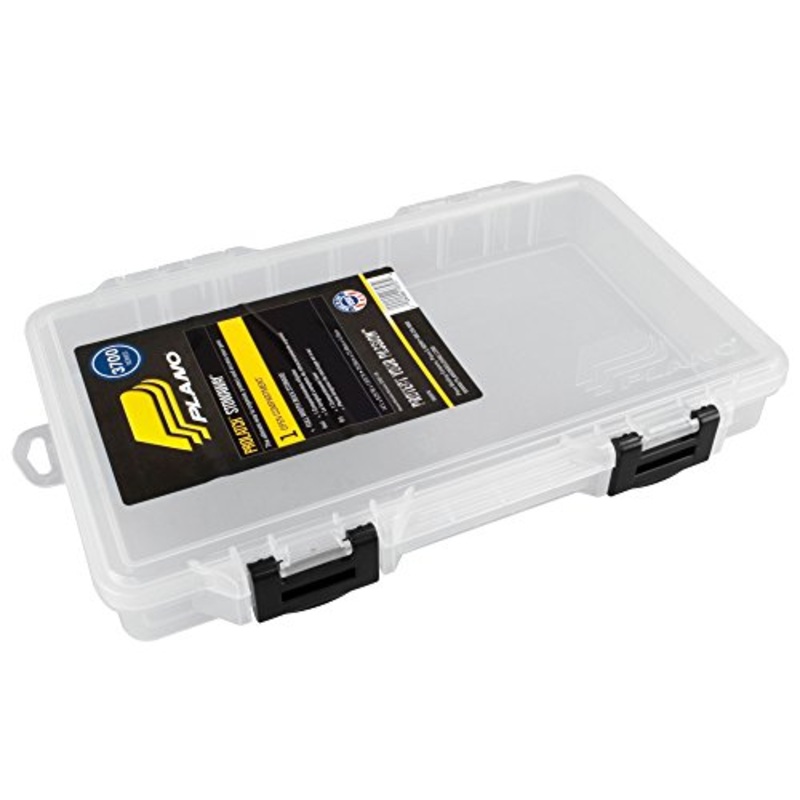 Storage Box with 1 Compartments Plastic 1 57/64 in H X 8.9 in W
