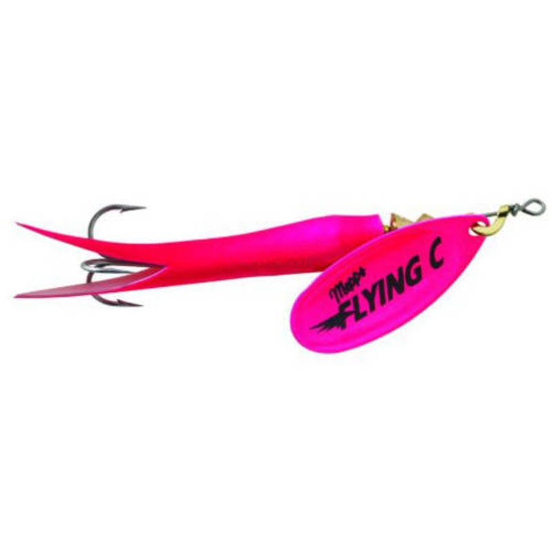 Mepps Flying C Spinner Hot Pink/Hot Pink