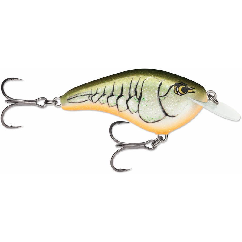Rapala Ott's Garage OG Slim 6 Crankbait - Chartreuse Rootbeer Crawdad