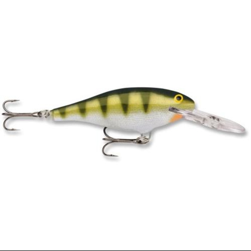 Rapala Size 5 Yellow Perch Shad Rap Fish Lure