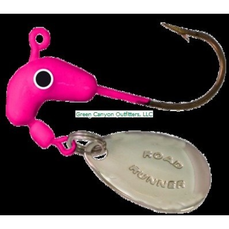 Blakemore Road Runner Panfish Jigs 4-Pack Pink 1/8 Oz - Frsh Wtr Panfish Bait