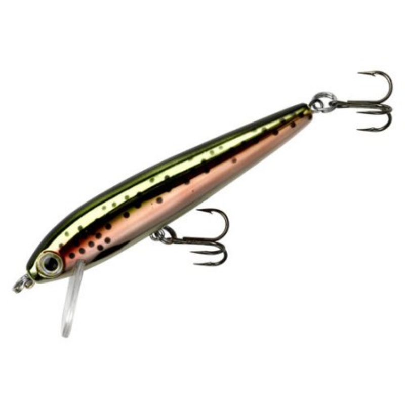 Rebel Track Down Minnow Slick Slow Sinking Slick Rainbow Trout 2 1/2  5/32 Oz. ZZZ