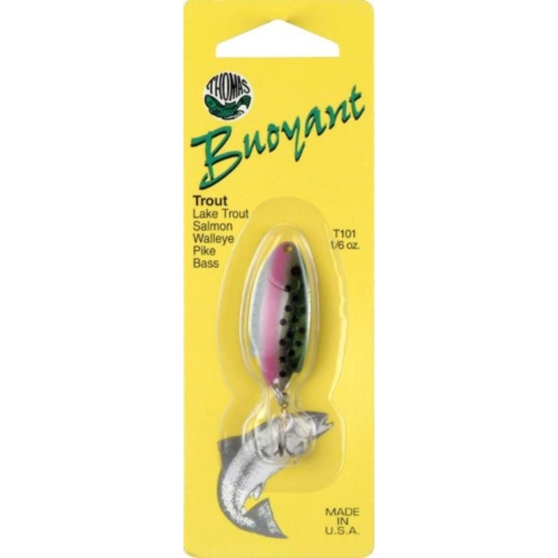 Thomas Lures Buoyant Minnow Spoon Black