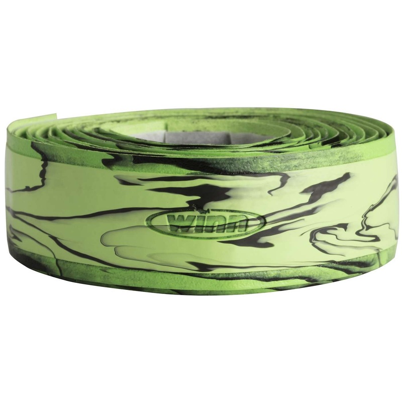 Winn Slim Grip Rod Overwrap - Chartreuse/Black