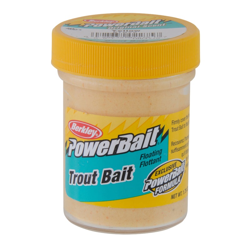 Berkley PowerBait Trout Dough|Yellow