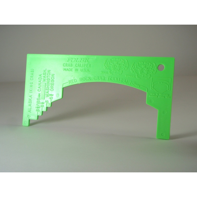 Folbe West Coast Crab Gauge|Neon Green