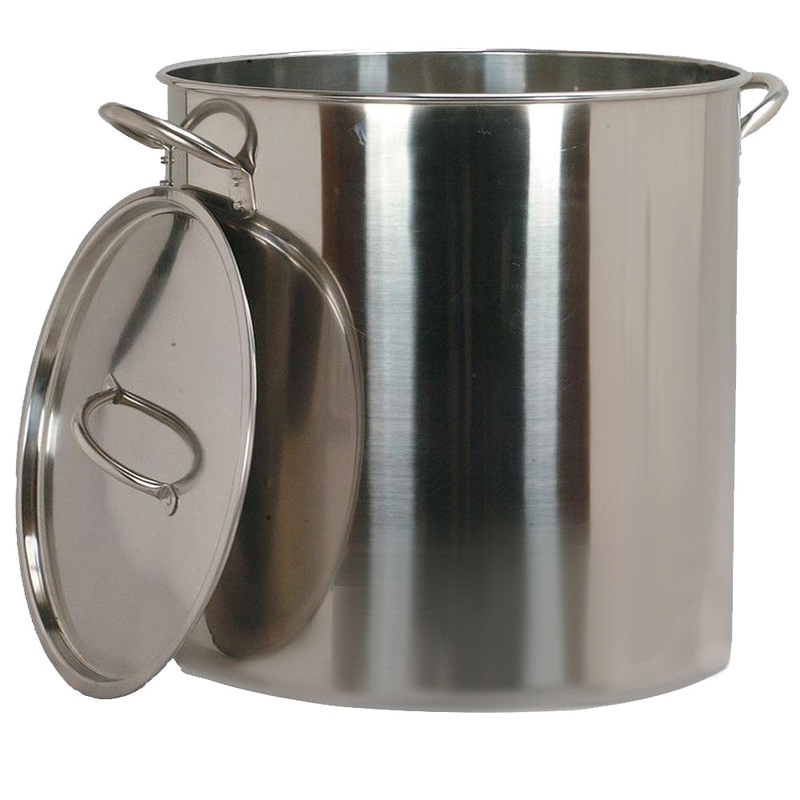 King Kooker 44 Quart Heavy Duty Stainless Steel Pot & Steamer Plates
