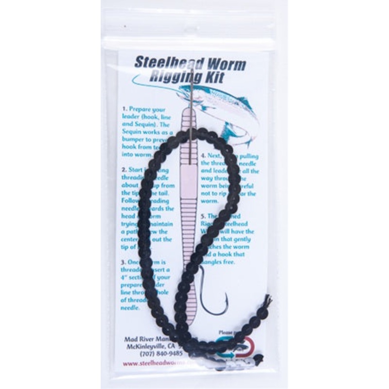 Mad River Mfg. Steelhead Worm Rigging Kit
