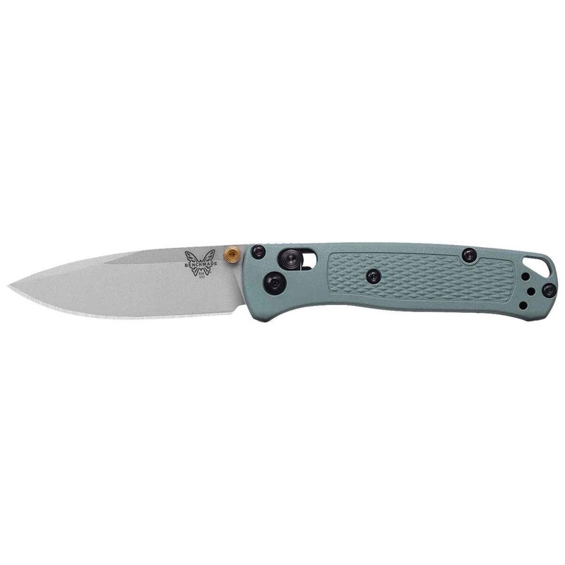 Benchmade Mini Bugout 2.82 Drop Point Folder Sage Green