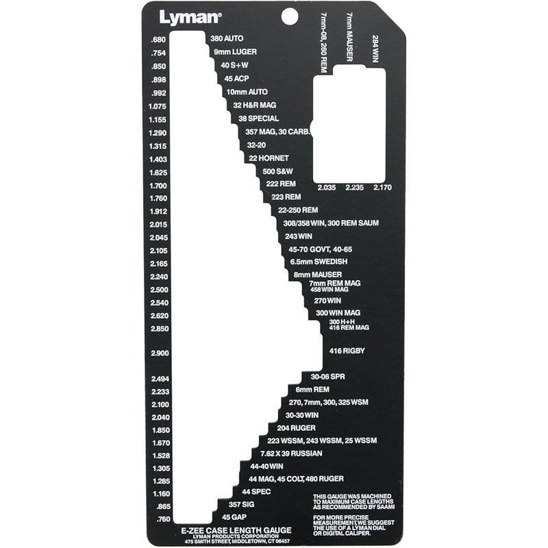 Lyman E-Zee Case Gauge Rifle
