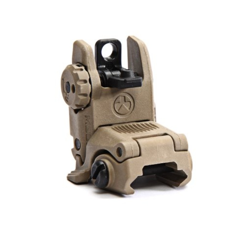 Magpul Mp Mag248-Fde Mbus - Magpul Back-Up Sight  Rear Gen 2- Flat Dark Earth