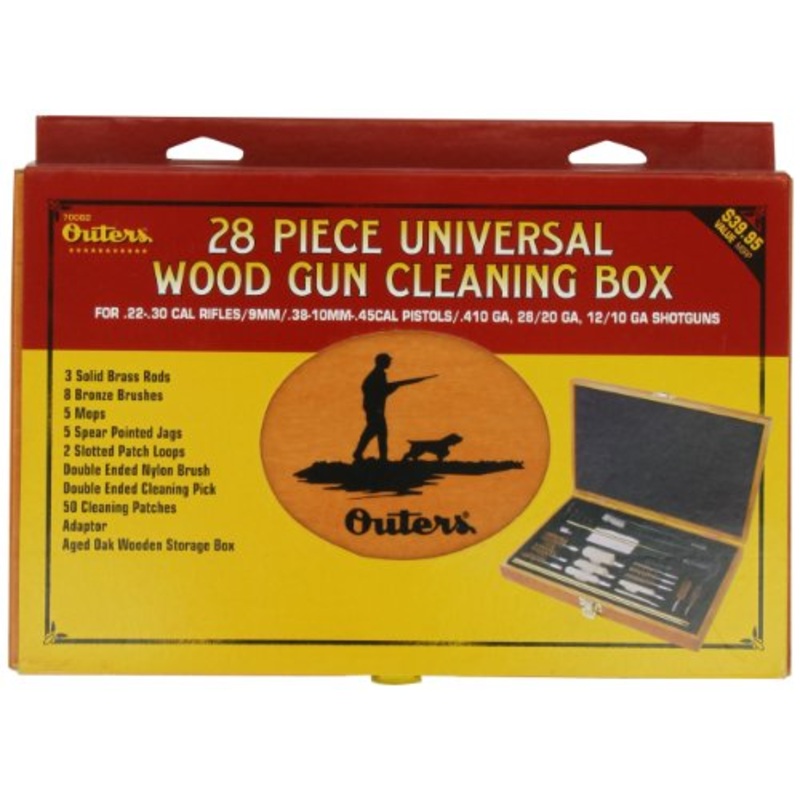 Outers 28-Piece Universal Specialty Kit Includes Wooden Storage Box