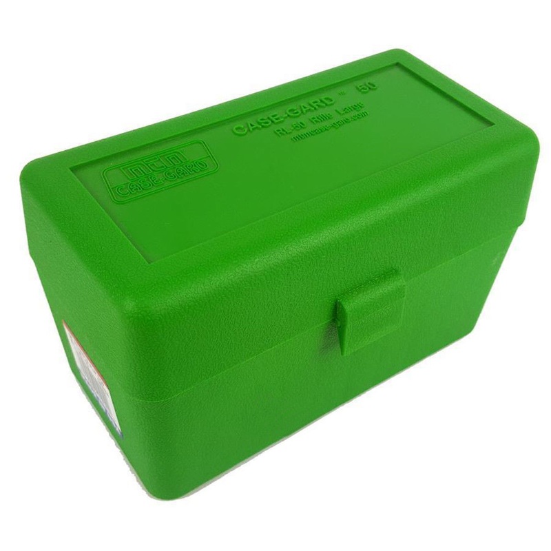 R-50 Series Large Rifle Ammo Box - 50 Round - Green