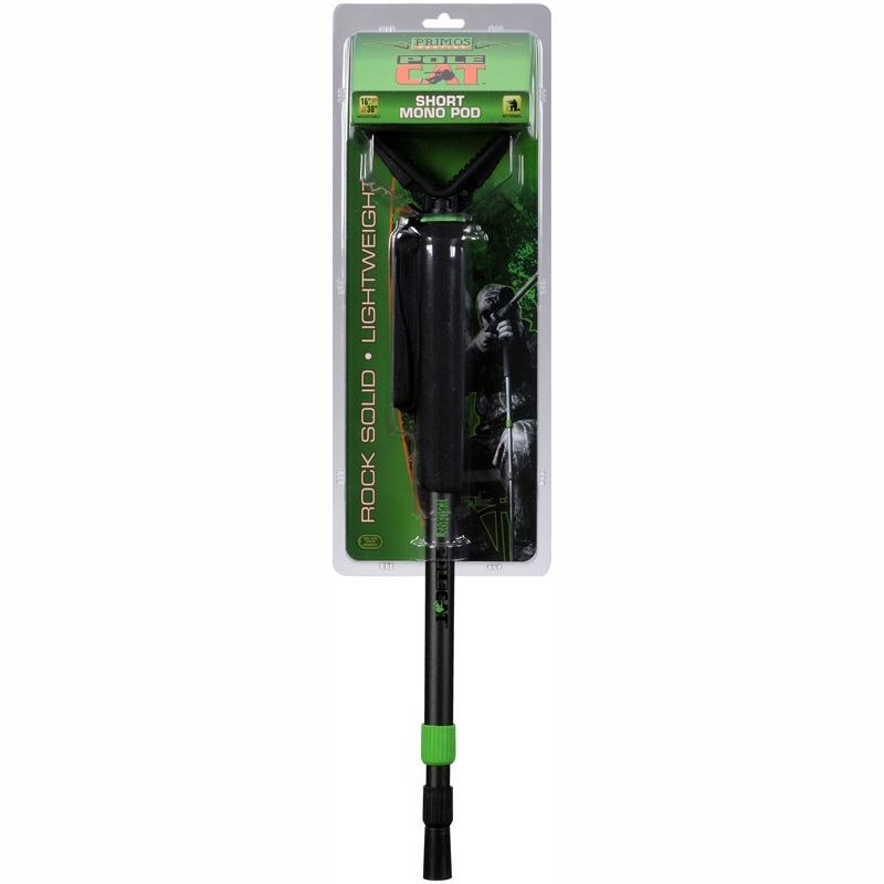 Bushnell Pole Cat Short Monopod Shooting Stick Adjust From 16 To 38 Black