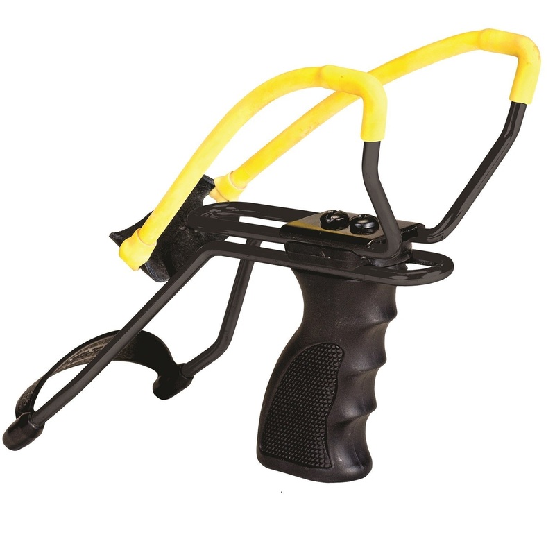DAISY 988153-442 P51 Slingshot Kit Model 8153 Yellow Black 8 Inch