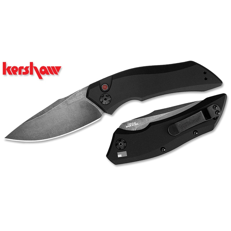 Kershaw Launch 1 Pocket Knife 3.4 Steel Blade