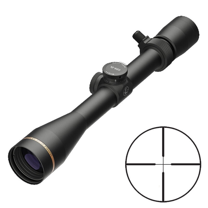 Leupold VX-3HD 4.5-14x40 Riflescope Duplex Reticle 1 Tube CDS-ZL Dials 1/4 MOA Adjustments Second Focal Plane Aluminum Matte Black