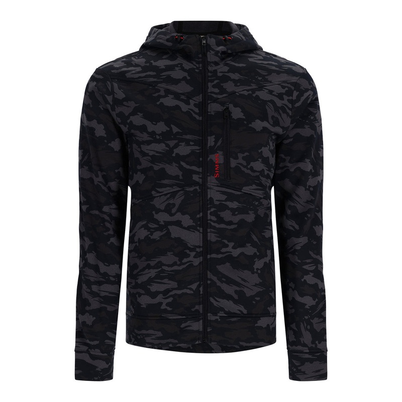 Simms Men's Simms CX Hoody|Ghost Camo Black|L