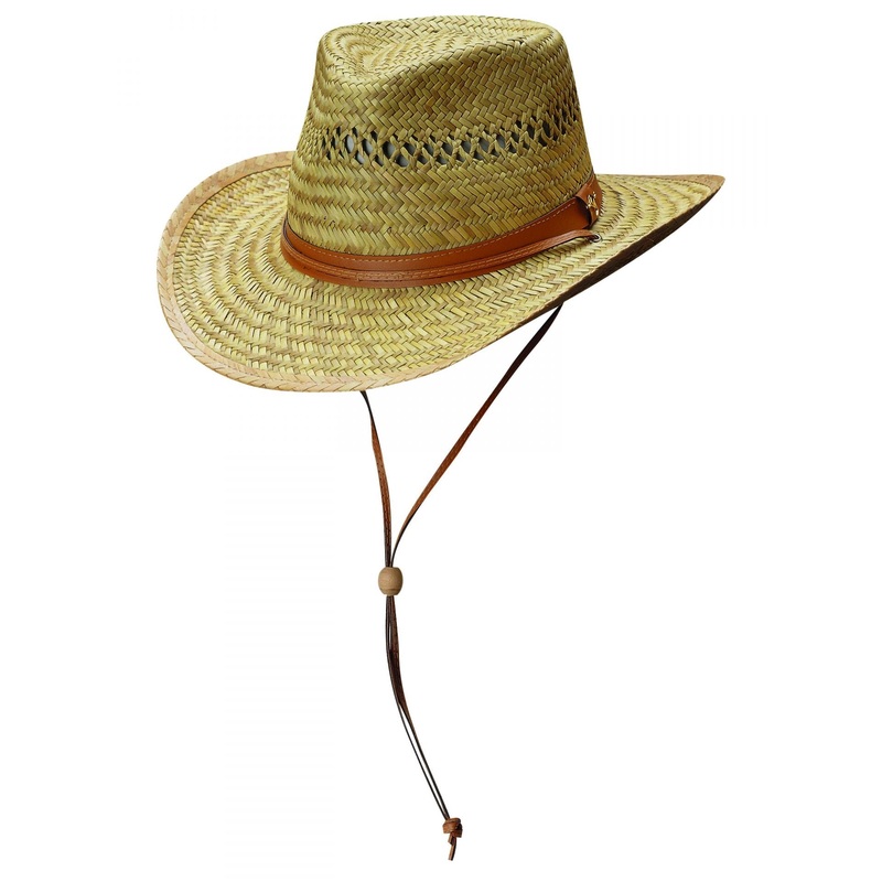 Dorfman Pacific Rio Outback Straw Hat