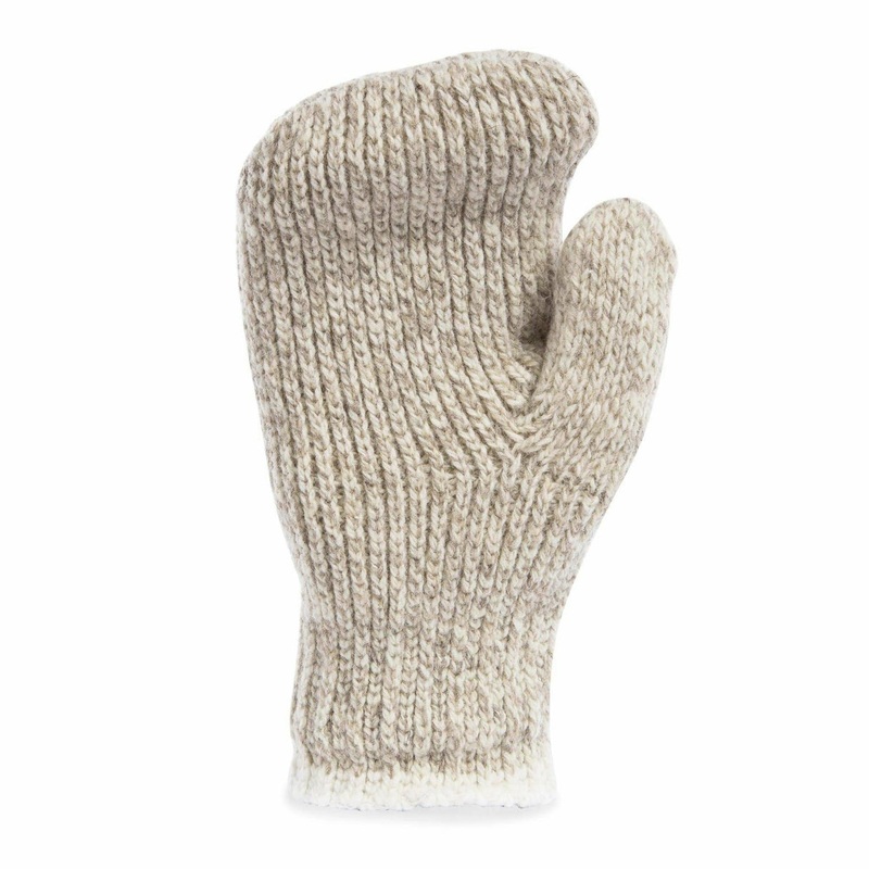 Fox River Double Ragg Mittens|Brown Tweed|S|M|L