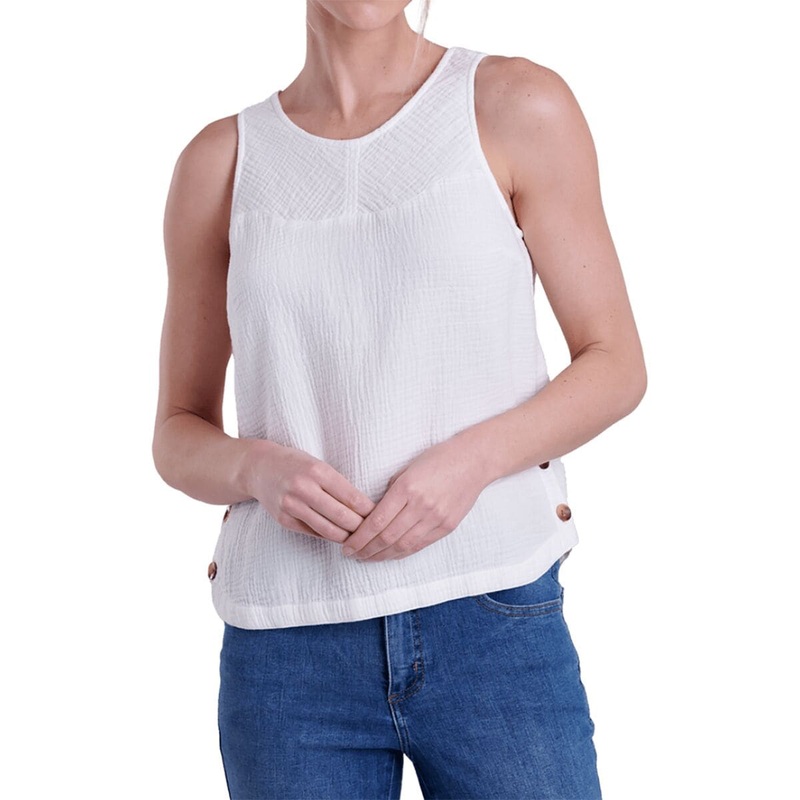 KUHL Klover Tank Top Women's|Evergreen|White|L|M|S