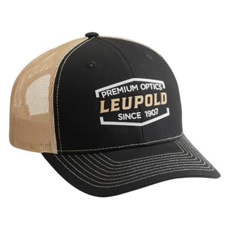 Leupold Trcker Hat|Black/Gold