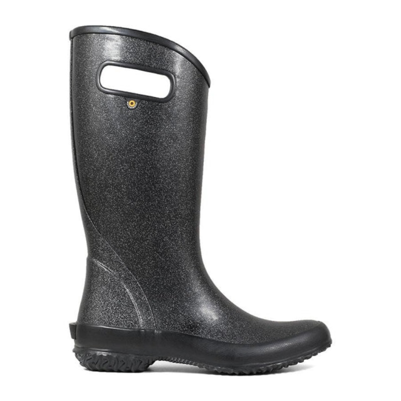 Bogs Women's Rainboot Glitter|Black|7|8|9|10|11