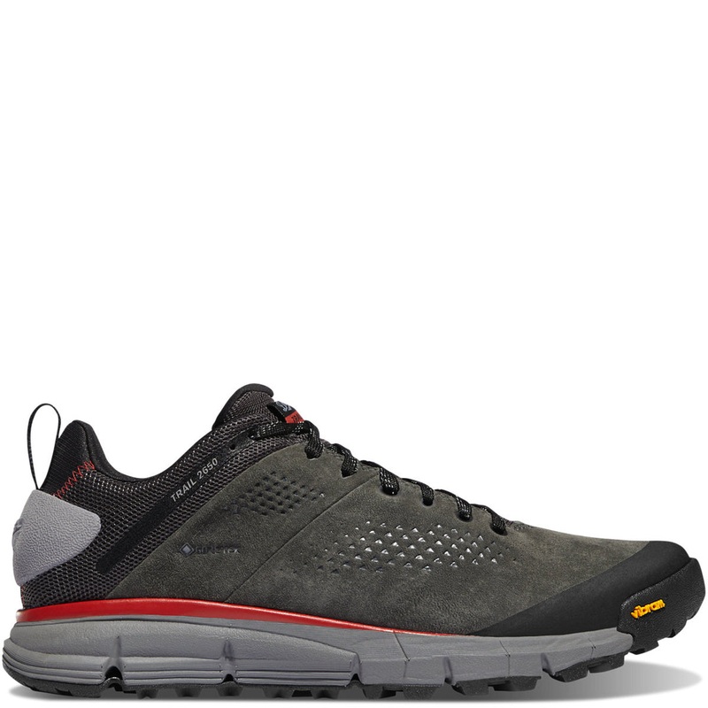 Danner Trail Hiker GTX|Dark Gray/Brick Red|11.5|10|8.5|8|11|9