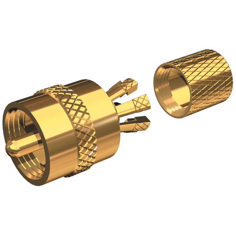 Shakespeare Marine Centerpin Connectors PL259-CPG ZZZ