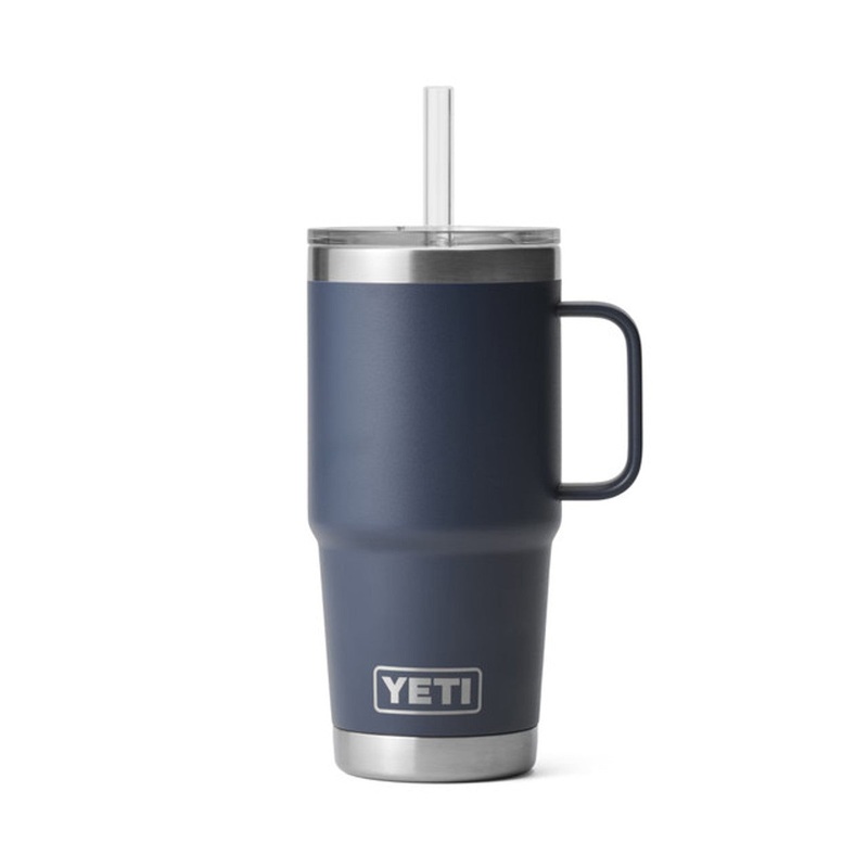 Yeti Rambler 25 Oz Straw Mug|Navy