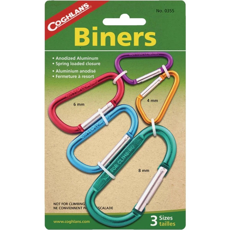 Coghlans Multi-Pack Carabiner|5-Pack