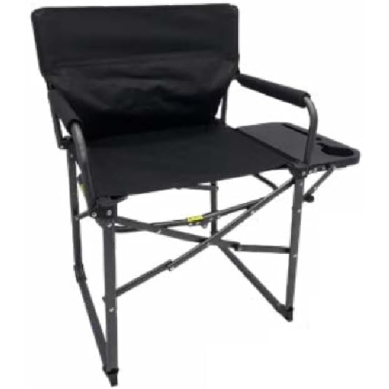 Director Chair Collapsible|Black