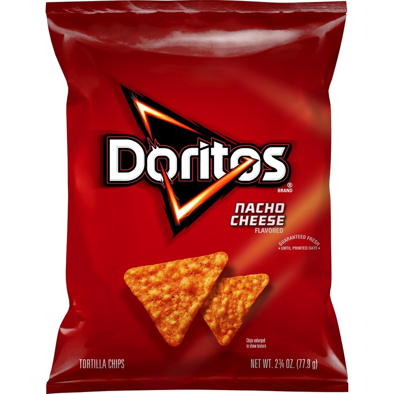 Doritos Nacho Cheese Flavored Tortilla Chips
