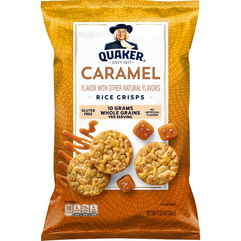 Quaker Caramel Flavor Rice Crisps