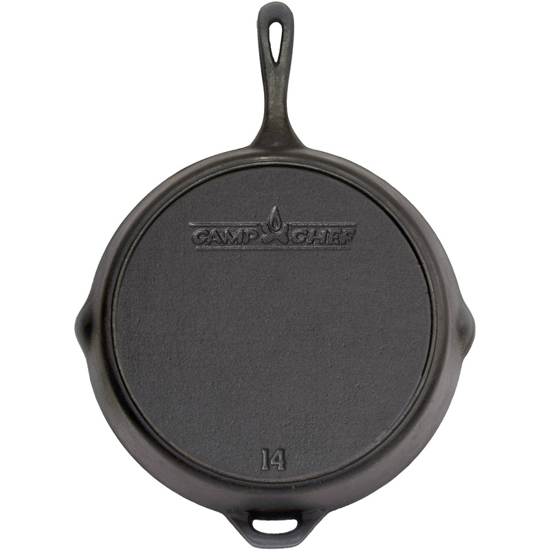 Camp Chef 14 Seasoned Cast Iron Skillet - SK14
