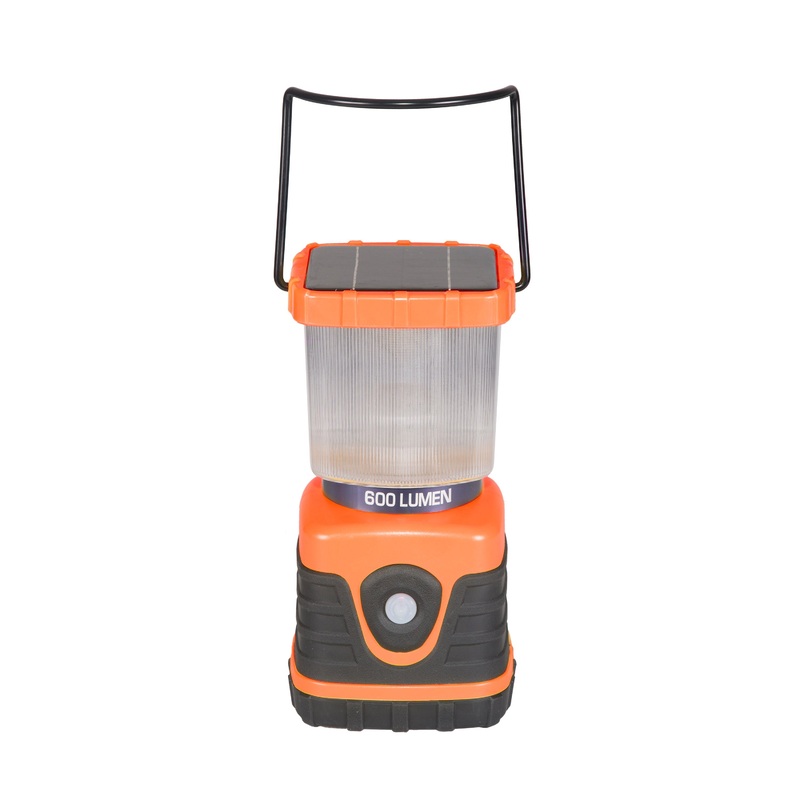 Stansport 600 Lumen Solar Lantern Orange
