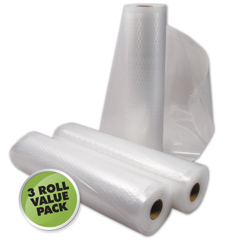 WESTON 3-Pack 11 x 18' Vacuum Seal Bags