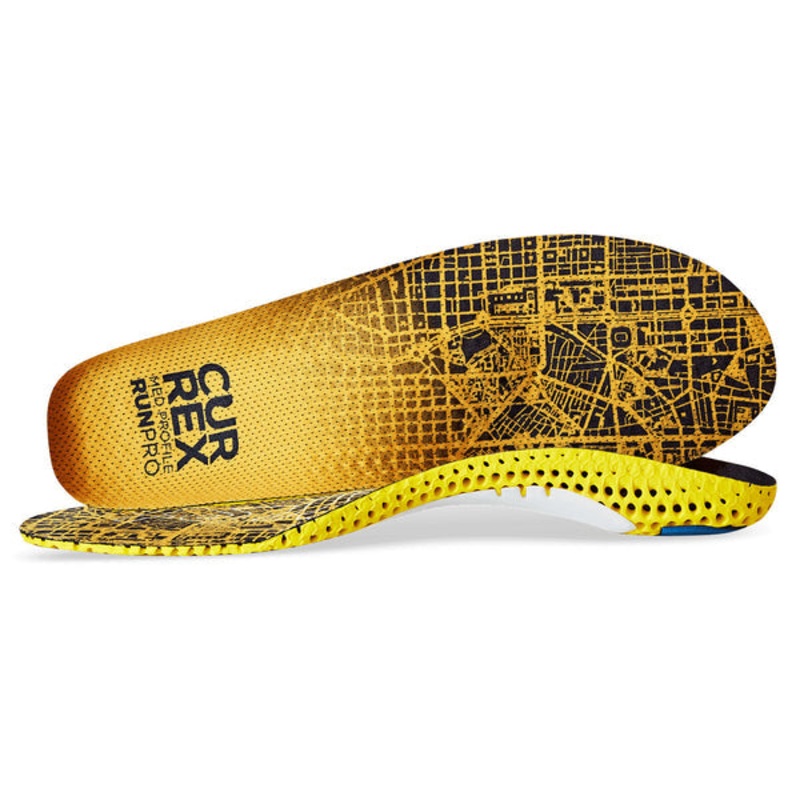 Currex RunPro Mid Insoles|Orange|XS|S|M|L|XL|XXL|Med