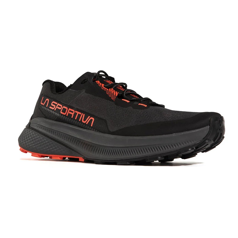 La Sportiva Prodigio Men's|Carbon/Cherry Tomato|47