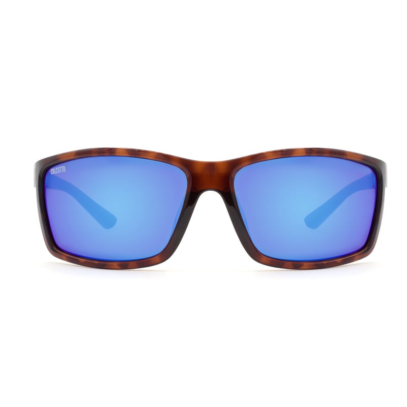 Calcutta Boulders Sunglasses|Tortoise|Blue Mirror