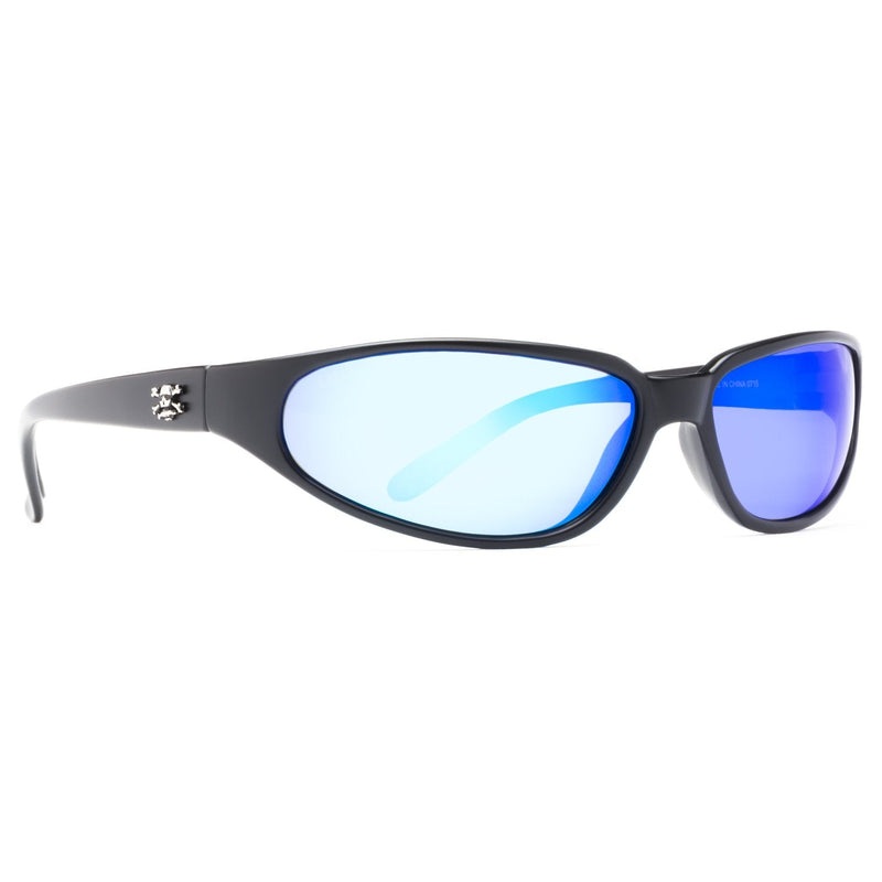 Calcutta Sitka Sunglasses|Matte Black|Blue Mirror Lens 59mm
