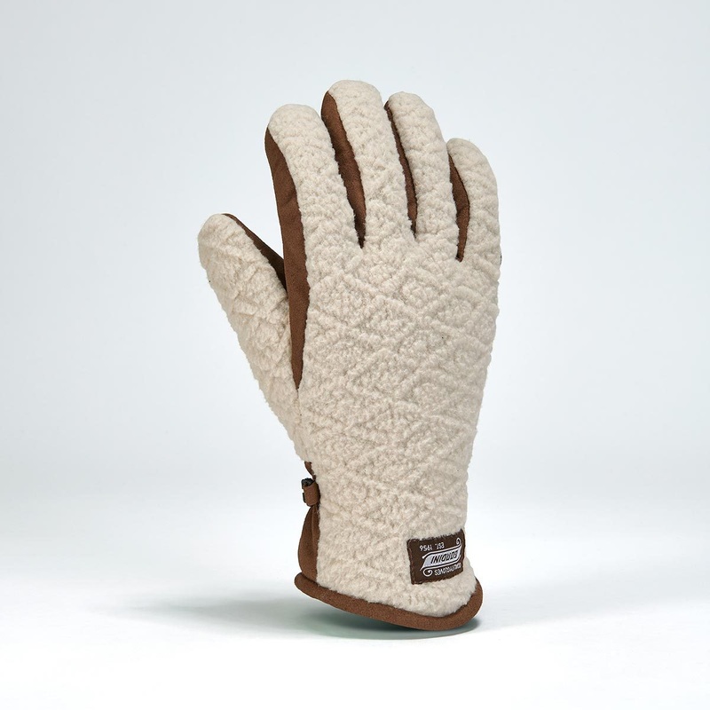 Gordini Argyle Glove Women's|Oatmeal|L|M|S