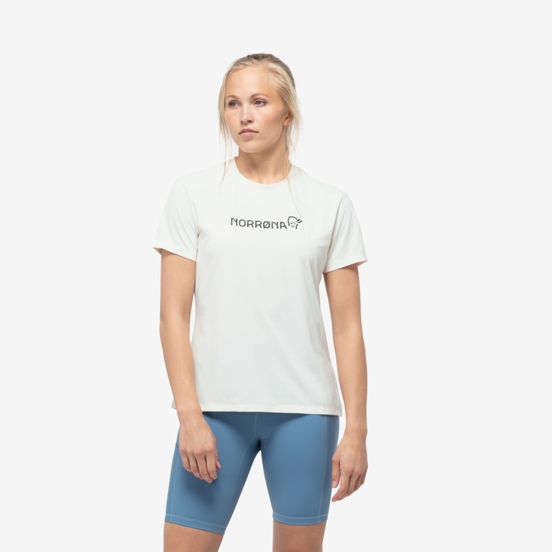 Norrna Tech T-Shirt Women's|Snowdrop|XS|S|L