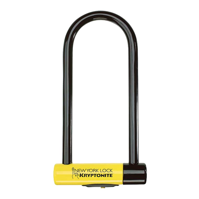 Kryptonite New York LS U-Lock 4x10.25 Black/Yellow