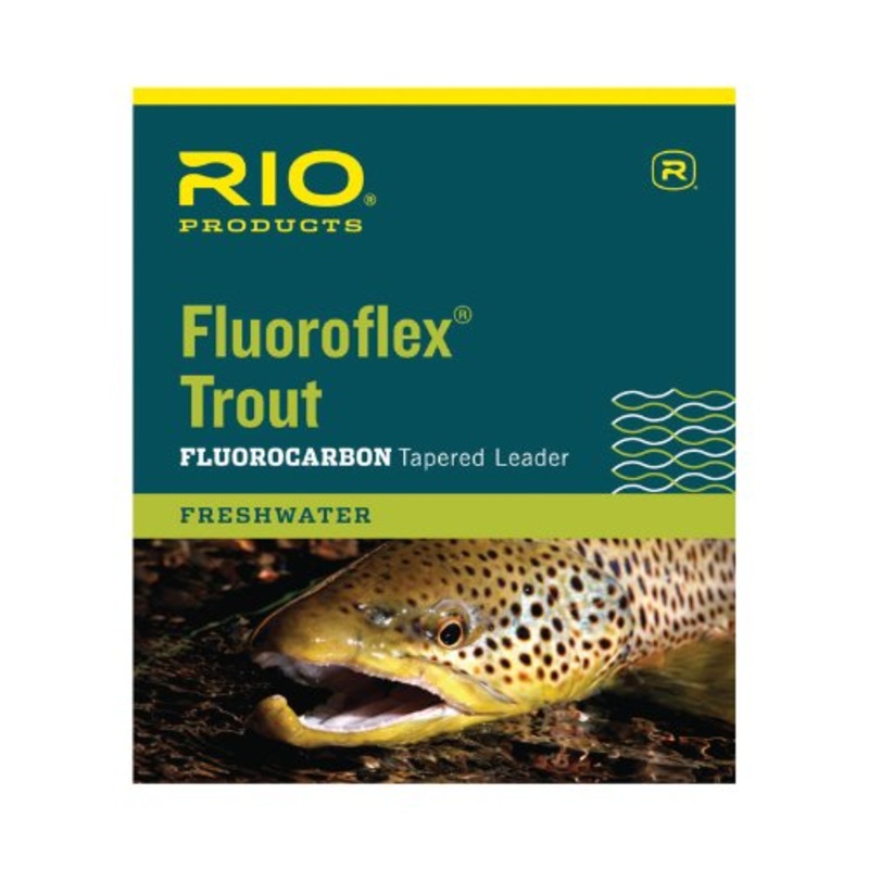 RIO Fluoroflex Trout Tapered Leader 4X