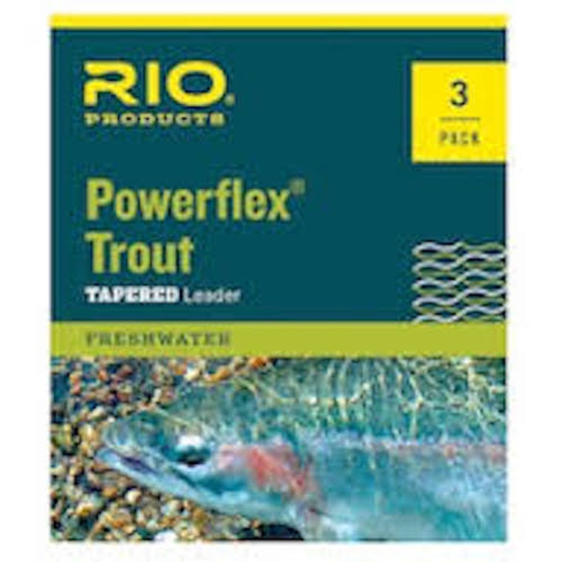 RIO Powerflex 7.5 Ft. Trout Leader - 3 Pack 3X