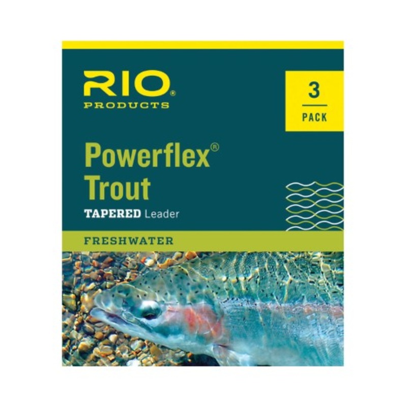 RIO Powerflex 7.5 Ft. Trout Leader - 3 Pack 5X