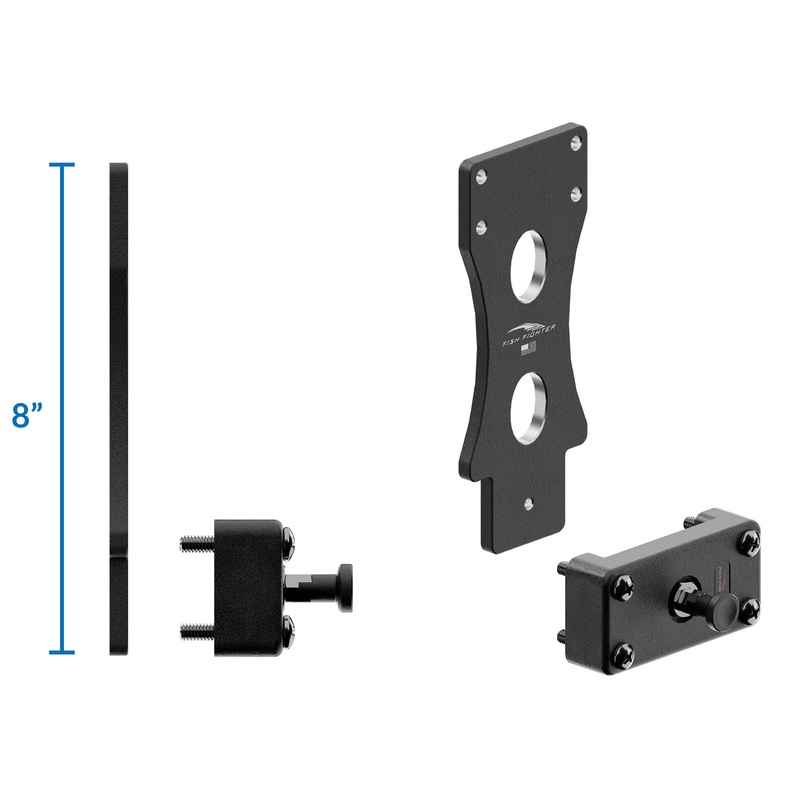 Fish Fighter (QRS)Quick Release 8 Rod Riser Sold Each (4Lbs) (Box#57 13x6x4).