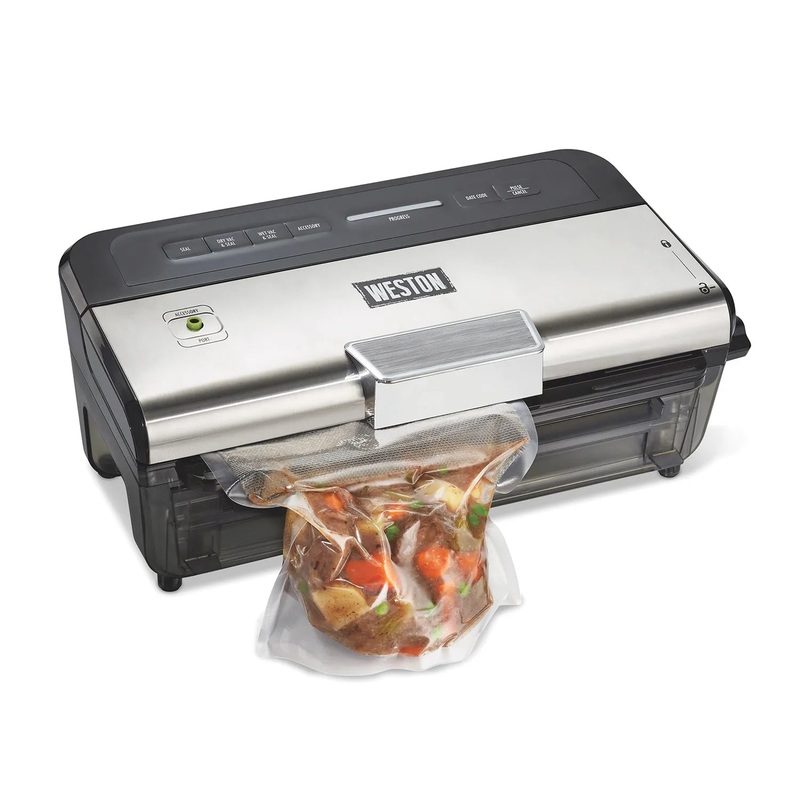 Weston Liquid & Dry Food Vac Sealer 11 with Date Stamp