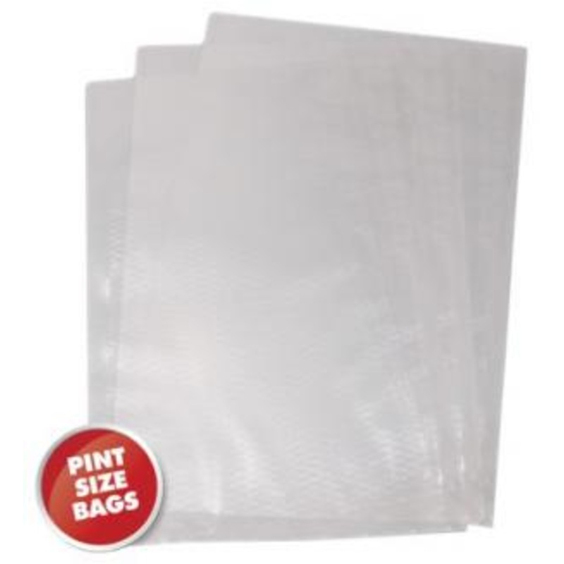 Weston Vac Sealer Bags 6 x 10 (Pint) 100 count (bagged)